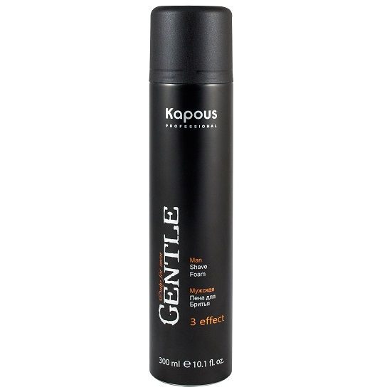 Men's shaving foam 3 effect Gentlemen Kapous 300 ml